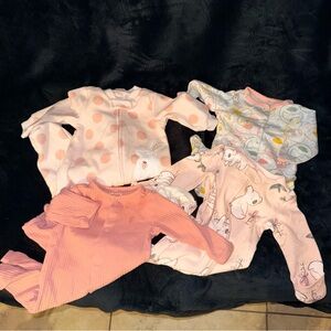 Adorable Baby Onesie Set 4 pieces
